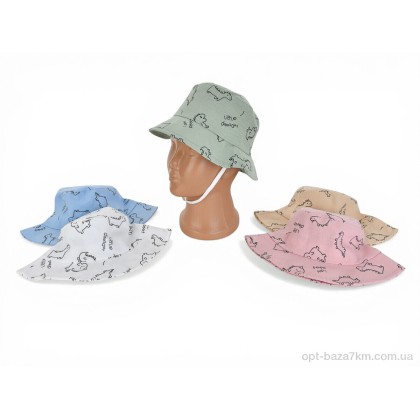 Панама дитяча "Королева" R03 mix (48р), (р.р. One size), Китай, від 5 шт.