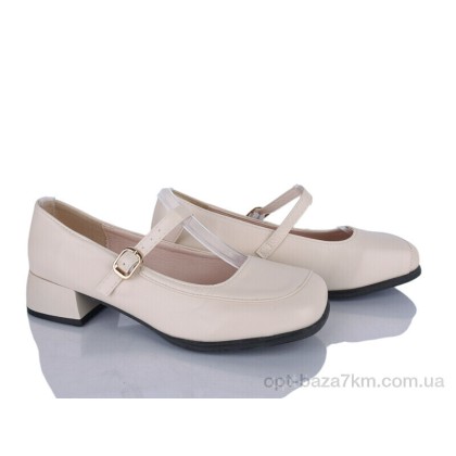 Туфли женские "Prime-Opt" No brand A-3 beige, (р.р. 37-40), Китай, от 8 шт. Туфли женские "Prime-Opt" No brand A-3 beige, (р.р. 37-40), Китай, от 8 шт.