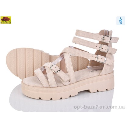 Босоножки женские "Mei De Li" K892-9 beige, (р.р. 36-40), Китай, от 8 шт. Босоножки женские "Mei De Li" K892-9 beige, (р.р. 36-40), Китай, от 8 шт.