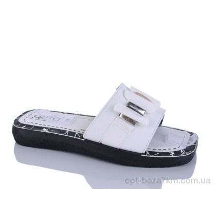Шлепки женские "DeMur" 63001-7 white, (р.р. 36-41), Турция, от 6 шт. Шлепки женские "DeMur" 63001-7 white, (р.р. 36-41), Турция, от 6 шт.