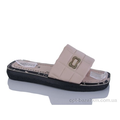 Шлепки женские "DeMur" 63001-4 beige, (р.р. 36-41), Турция, от 6 шт. Шлепки женские "DeMur" 63001-4 beige, (р.р. 36-41), Турция, от 6 шт.