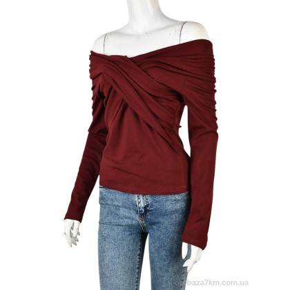 Кофта женский "Мир" 4393-ST2122 bordo, (р.р. S-XL), Китай, от 4 шт. Кофта женский "Мир" 4393-ST2122 bordo, (р.р. S-XL), Китай, от 4 шт.