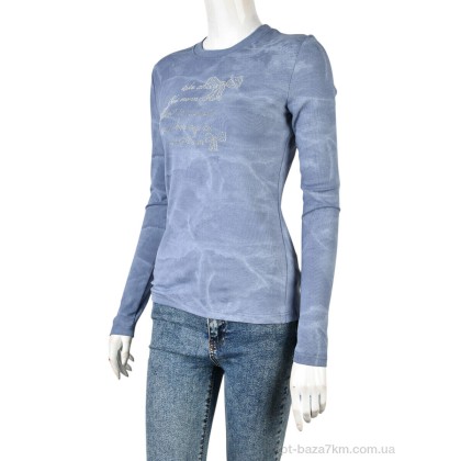 Кофта женский "Мир" 4393-MT38 blue, (р.р. S-XL), Китай, от 4 шт. Кофта женский "Мир" 4393-MT38 blue, (р.р. S-XL), Китай, от 4 шт.