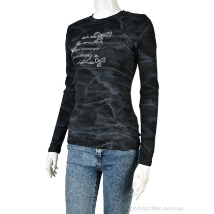 Кофта женский "Мир" 4393-MT38 black, (р.р. S-XL), Китай, от 4 шт. Кофта женский "Мир" 4393-MT38 black, (р.р. S-XL), Китай, от 4 шт.