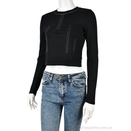 Кофта женский "Мир" 4393-MT213 black, (р.р. S-XL), Китай, от 4 шт. Кофта женский "Мир" 4393-MT213 black, (р.р. S-XL), Китай, от 4 шт.