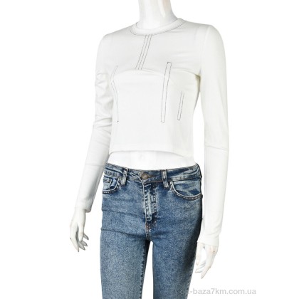 Кофта женский "Мир" 4393-MT213 white, (р.р. S-XL), Китай, от 4 шт. Кофта женский "Мир" 4393-MT213 white, (р.р. S-XL), Китай, от 4 шт.