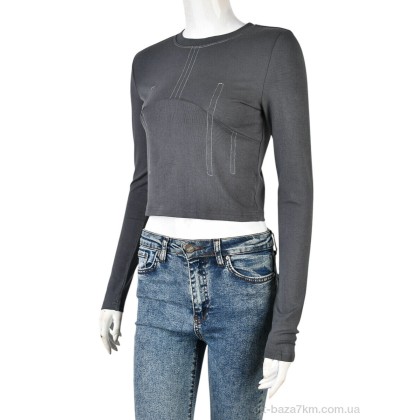 Кофта женский "Мир" 4393-MT213 grey, (р.р. S-XL), Китай, от 4 шт. Кофта женский "Мир" 4393-MT213 grey, (р.р. S-XL), Китай, от 4 шт.