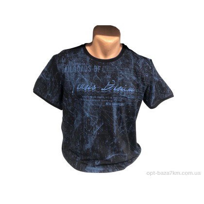Футболка чоловіча "TurkishBrend" 9845 синій, (р.р. L-3XL), Туреччина, від 4 шт. Футболка чоловіча "TurkishBrend" 9845 синій, (р.р. L-3XL), Туреччина, від 4 шт.