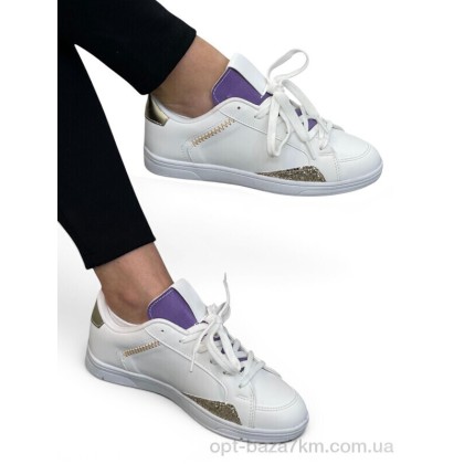 Кроссовки женские "I8denim" Z9 white, (р.р. 36-40), Турция, от 8 шт.