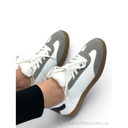 Кроссовки женские "I8denim" ZSMB white, (р.р. 36-40), Турция, от 8 шт.