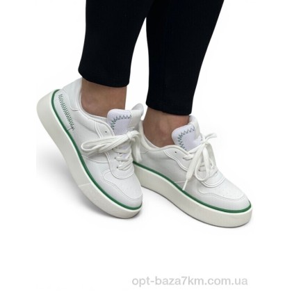 Кроссовки женские "I8denim" Z15 white, (р.р. 36-40), Турция, от 8 шт.