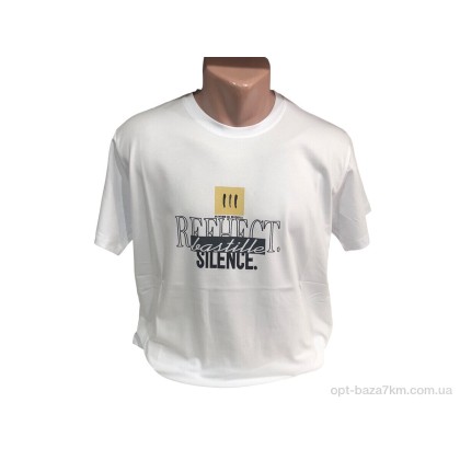 Футболка чоловіча "TurkishBrend" C008-Б білий, (р.р. 3XL-6XL), Туреччина, від 4 шт. Футболка чоловіча "TurkishBrend" C008-Б білий, (р.р. 3XL-6XL), Туреччина, від 4 шт.