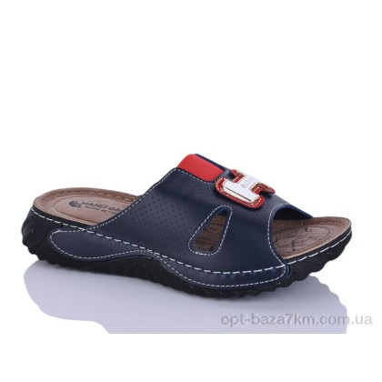 Шльопанці жіночі "Sali-2" 11-48 синій к., (р.р. 37-41), Туреччина, від 6 шт.