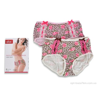Трусы женские "Textile" QG1857 mix, (р.р. M-2XL), Китай, от 8 шт. Трусы женские "Textile" QG1857 mix, (р.р. M-2XL), Китай, от 8 шт.