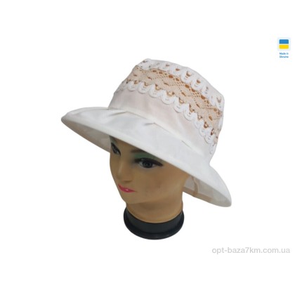 Капелюх жіночий "Mabi" 0784 білий, (р.р. 56-60), Україна, від 4 шт. Капелюх жіночий "Mabi" 0784 білий, (р.р. 56-60), Україна, від 4 шт.