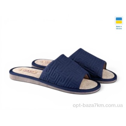 Тапки жіночі "Rai shoes" TS02 синій, (р.р. 36-41), Україна, від 9 шт. Тапки жіночі "Rai shoes" TS02 синій, (р.р. 36-41), Україна, від 9 шт.