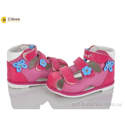 Босоножки детские "Clibee" F170 peach, (р.р. 20-25), Китай, от 6 шт. Босоножки детские "Clibee" F170 peach, (р.р. 20-25), Китай, от 6 шт.