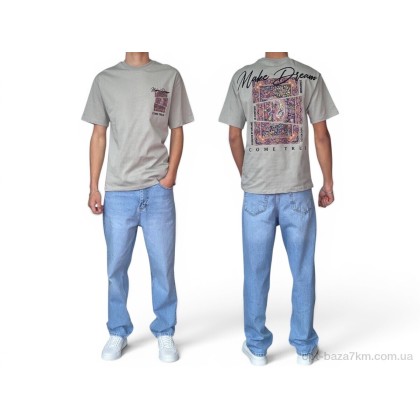 Футболка чоловіча "I8denim" 90580 gri, (р.р. S-XL), Туреччина, від 5 шт. Футболка чоловіча "I8denim" 90580 gri, (р.р. S-XL), Туреччина, від 5 шт.