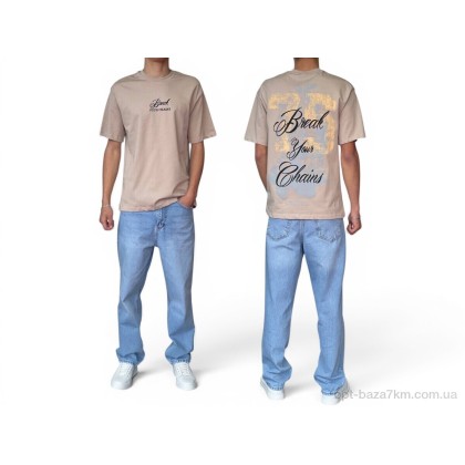 Футболка чоловіча "I8denim" 90570 tas, (р.р. S-XL), Туреччина, від 5 шт. Футболка чоловіча "I8denim" 90570 tas, (р.р. S-XL), Туреччина, від 5 шт.