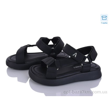 Дитячі босоніжки "Clibee-ShoSho" ABX1182P black, (р.р. 26-31), Китай, від 6 шт.