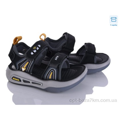 Босоніжки дитячі "Clibee-ShoSho" ABX1222P black, (р.р. 26-31), Китай, від 6 шт. Босоніжки дитячі "Clibee-ShoSho" ABX1222P black, (р.р. 26-31), Китай, від 6 шт.