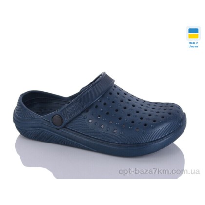 Кроксы детские "Inblue" 025 под. синій, (р.р. 36-41), Украина, от 6 шт.