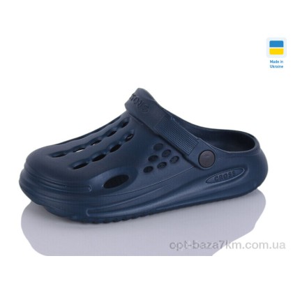 Кроксы детские "Inblue" 026 под. синій, (р.р. 36-41), Украина, от 6 шт.