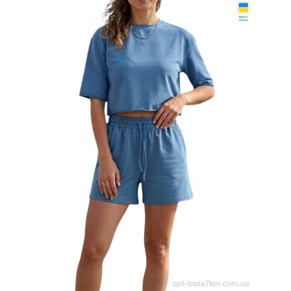 Костюм жіночий "Margo" 1249 блакитний, (р.р. S-XL), Україна, від 4 шт. Костюм жіночий "Margo" 1249 блакитний, (р.р. S-XL), Україна, від 4 шт.