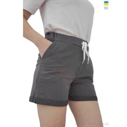 Шорти жіночі "Sport style" 620 графіт, (р.р. S-XL), Україна, від 4 шт. Шорти жіночі "Sport style" 620 графіт, (р.р. S-XL), Україна, від 4 шт.