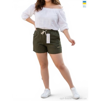 Шорти жіночі "Sport style" 309-1 хакі, (р.р. XL-3XL), Україна, від 3 шт. Шорти жіночі "Sport style" 309-1 хакі, (р.р. XL-3XL), Україна, від 3 шт.
