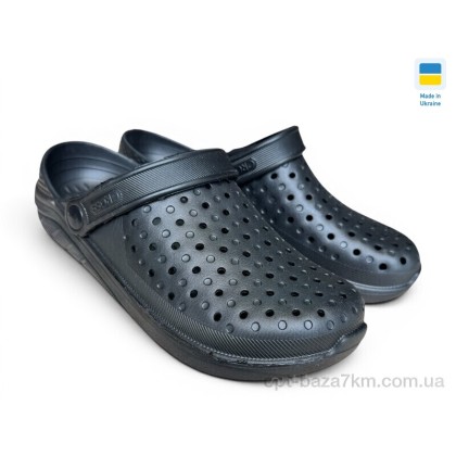 Крокси дитячі "Rai shoes" П025 чорний, (р.р. 36-41), Україна, від 6 шт. Крокси дитячі "Rai shoes" П025 чорний, (р.р. 36-41), Україна, від 6 шт.
