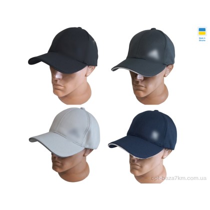 Кепка унісекс "Mabi" 0825 mix, (р.р. M-XL), Україна, від 5 шт.