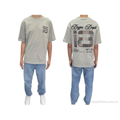 Футболка чоловіча "I8denim" 90583 gri, (р.р. S-XL), Туреччина, від 5 шт. Футболка чоловіча "I8denim" 90583 gri, (р.р. S-XL), Туреччина, від 5 шт.