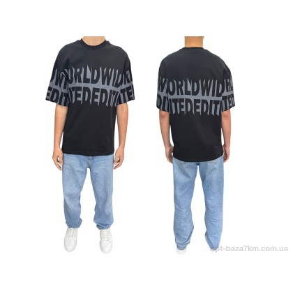 Футболка чоловіча "I8denim" 90571 siyah, (р.р. S-XL), Туреччина, від 5 шт. Футболка чоловіча "I8denim" 90571 siyah, (р.р. S-XL), Туреччина, від 5 шт.