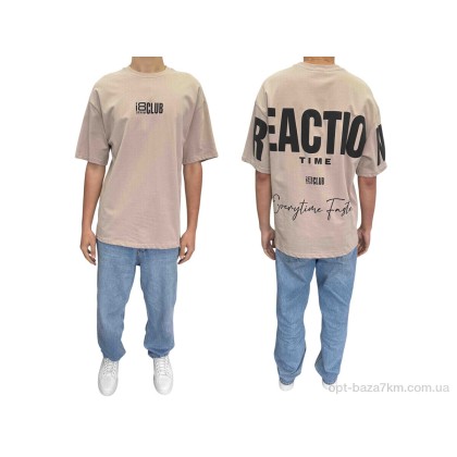 Футболка мужская "I8denim" 90557 tas, (р.р. S-XL), Турция, от 5 шт.