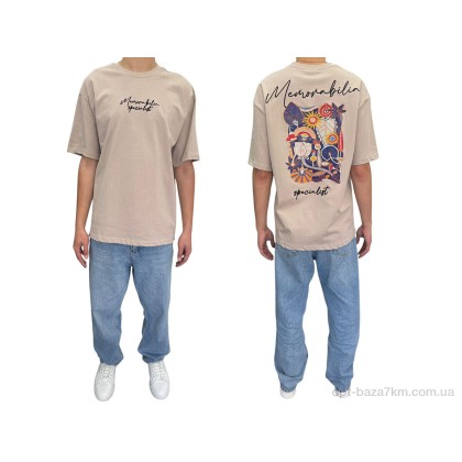 Футболка мужская "I8denim" 90560 tas, (р.р. S-XL), Турция, от 5 шт.