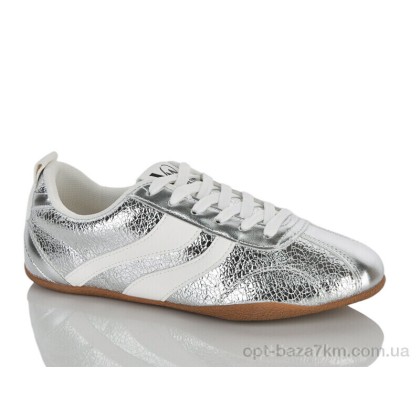 Кроссовки женские "Violeta" 2028-10 silver, (р.р. 36-41), Китай, от 8 шт. Кроссовки женские "Violeta" 2028-10 silver, (р.р. 36-41), Китай, от 8 шт.