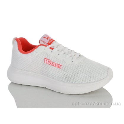 Кроссовки женские "Violeta" 2028-24 white-red, (р.р. 36-41), Китай, от 8 шт. Кроссовки женские "Violeta" 2028-24 white-red, (р.р. 36-41), Китай, от 8 шт.