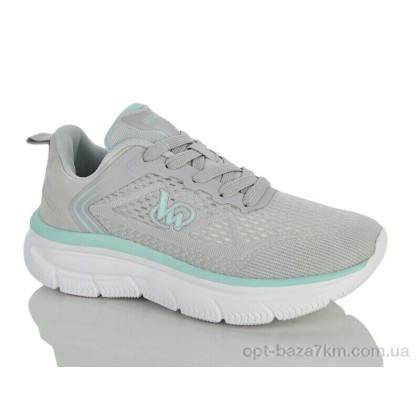 Кроссовки женские "Violeta" 24-159 grey, (р.р. 36-41), Китай, от 8 шт.
