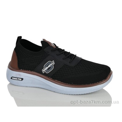 Кроссовки мужские "Violeta" 45-406 black, (р.р. 41-45), Китай, от 8 шт. Кроссовки мужские "Violeta" 45-406 black, (р.р. 41-45), Китай, от 8 шт.