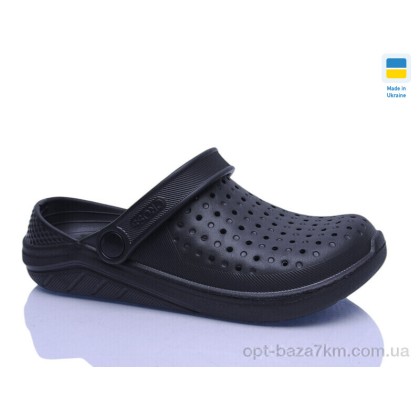 Крокси дитячі "Lot Shoes" 025 чорний, (р.р. 36-40), Україна, від 6 шт.