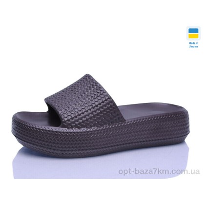Шльопанці жіночі "Lot Shoes" N78 шоколад, (р.р. 36-41), Україна, від 8 шт.