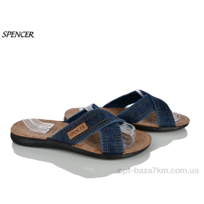 Шлепки мужские "Spencer" 0301 батал джинс, (р.р. 43-47), Турция, от 6 шт. Шлепки мужские "Spencer" 0301 батал джинс, (р.р. 43-47), Турция, от 6 шт.