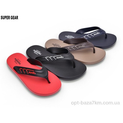 Вьетнамки мужские "Super Gear" 6217-2 mix, (р.р. 40-44), Китай, от 12 шт. Вьетнамки мужские "Super Gear" 6217-2 mix, (р.р. 40-44), Китай, от 12 шт.