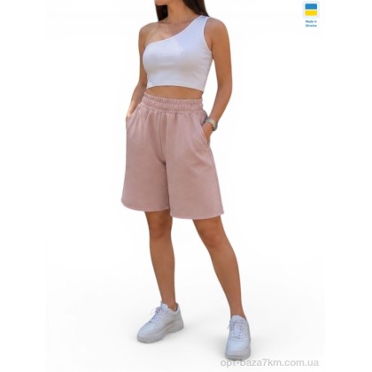 Шорти жіночі "Margo" 1238 пудра, (р.р. S-XL), Україна, від 4 шт. Шорти жіночі "Margo" 1238 пудра, (р.р. S-XL), Україна, від 4 шт.