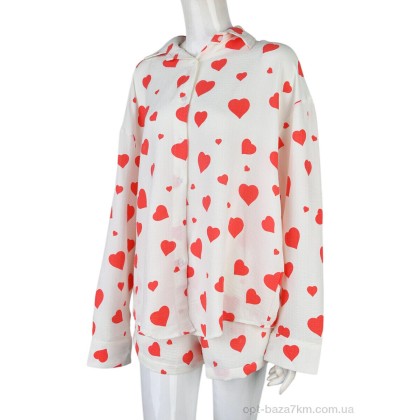 Костюм жіночий "Мир" 4407-S209 white, (р.р. M-2XL), Китай, від 4 шт. Костюм жіночий "Мир" 4407-S209 white, (р.р. M-2XL), Китай, від 4 шт.