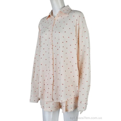 Костюм жіночий "Мир" 4407-S207 pink, (р.р. M-2XL), Китай, від 4 шт. Костюм жіночий "Мир" 4407-S207 pink, (р.р. M-2XL), Китай, від 4 шт.