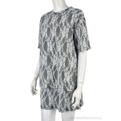 Костюм жіночий "Мир" 4407-12 d.grey, (р.р. M-2XL), Китай, від 4 шт. Костюм жіночий "Мир" 4407-12 d.grey, (р.р. M-2XL), Китай, від 4 шт.