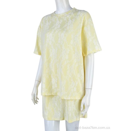 Костюм жіночий "Мир" 4407-12 yellow, (р.р. M-2XL), Китай, від 4 шт. Костюм жіночий "Мир" 4407-12 yellow, (р.р. M-2XL), Китай, від 4 шт.