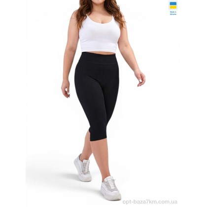 Капри женские "Sport style" 503481 чорний, (р.р. 2XL-5XL), Украина, от 4 шт. Капри женские "Sport style" 503481 чорний, (р.р. 2XL-5XL), Украина, от 4 шт.